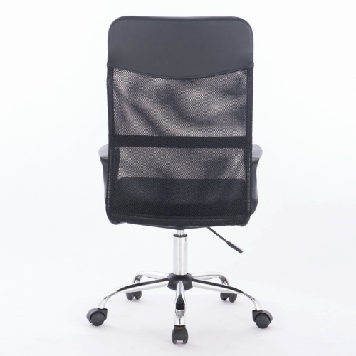 Кресло офисное Brabix Tender MG-330 сетка/ткань/кожзам, черное 531845 фото 9